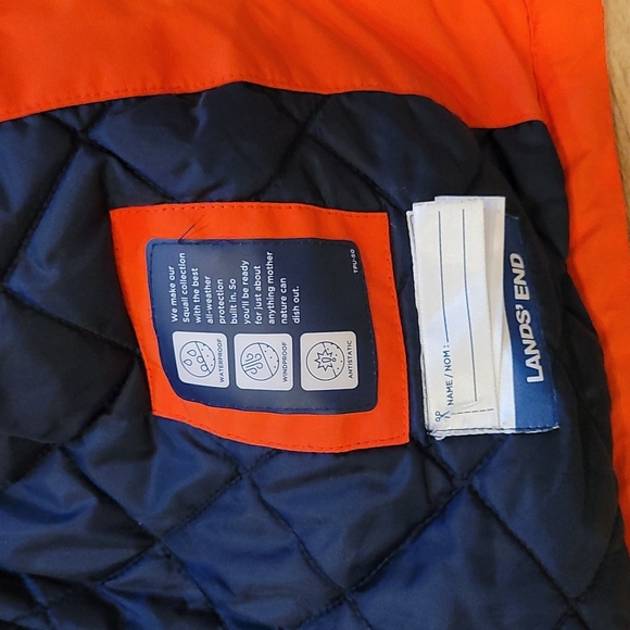 Lands' End Squall Waterproof Insulated Coat - Picture 4 of 11